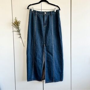Velvet Heart Nikki High Waist Denim Maxi Skirt NWT • Sz 28